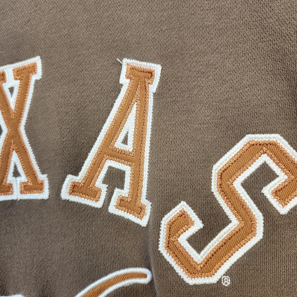 Hollister Brown Texas Longhorns Pullover Sweatshirt - Picture 3 of 8